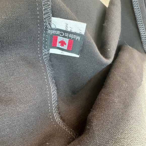 Sleek Chocolate Brown Jersey Zip Up from Margareta - Picture 8 of 9